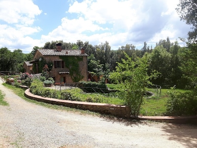 Granja toscana completa con 2 casas cerca de la piscina privada de Siena, PonyHike, fútbol 12P