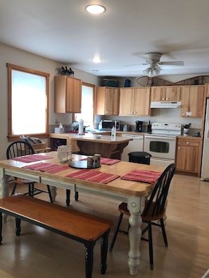 Dining Area and Kitchen