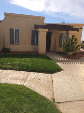 Front of the townhouse