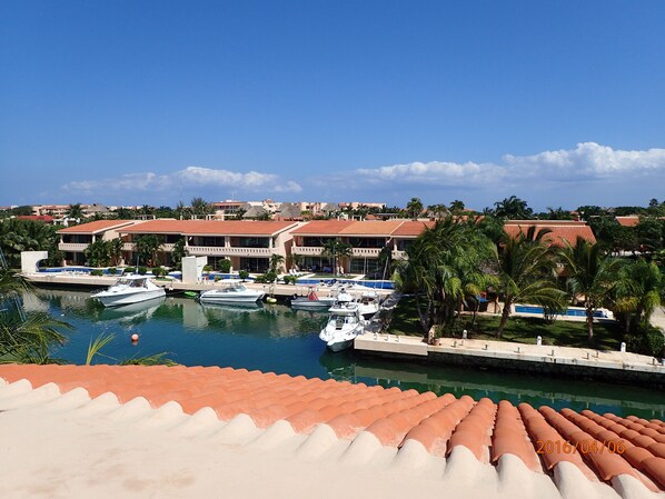 Rooftop terrace view