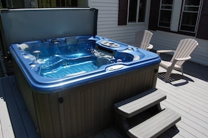 Bain à remous extérieur