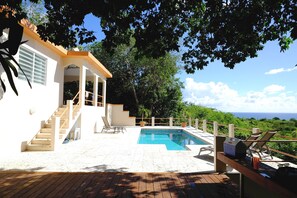 Just steps from the pool in Casa Limon