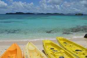 Rent Kayaks right on the Sapphire Beach