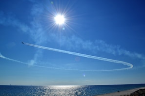 The Blue Angels often practice right in front of our home