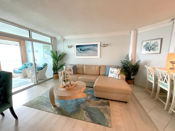 Beautiful accommodations ,Comfortable sleep sofa