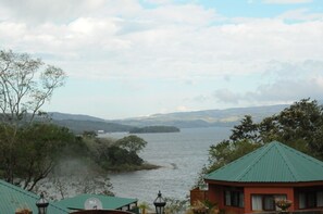 Lake view from the deck of the house