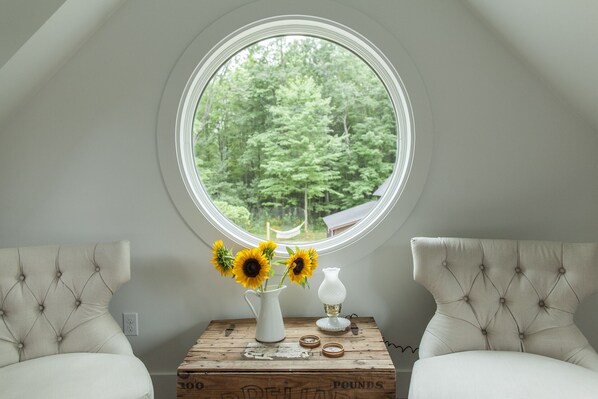 Enjoy the view from the Master Bedroom