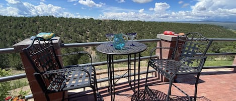 Welcome to the best view in Taos.  Happy hour is every hour with this view.
