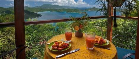 Breakfast in the Virgin Islands