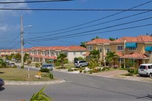 View of the Property from the Hillside by the Pool Area