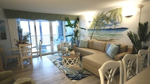Beautiful living area , spacious great view!