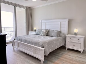 Gulf front master suite with balcony 