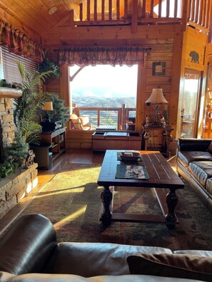 Living room with a view!