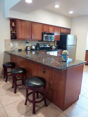 Breakfast Bar With Additional Seating