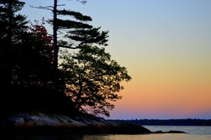 Stunning views of Casco Bay from this spacious, comfortable house