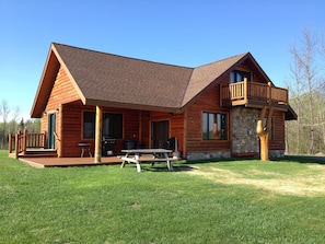 View from yard, back to lake front