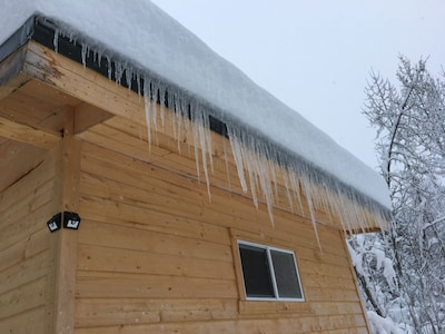 Riverfront Cabins Where You Can View Salmon From Mid July To September