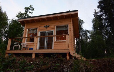 Riverfront Cabins Where You Can View Salmon From Mid July To September