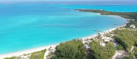 Hoopers Bay and our Sandy Palms property is RIGHT ON THE BEACH.