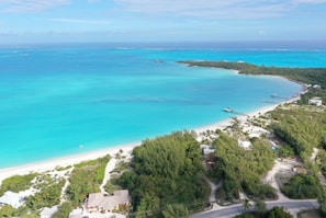 Hoopers Bay and our Sandy Palms property is RIGHT ON THE BEACH.