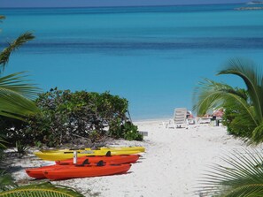 We have FREE kayaks and sun loungers for our guests.