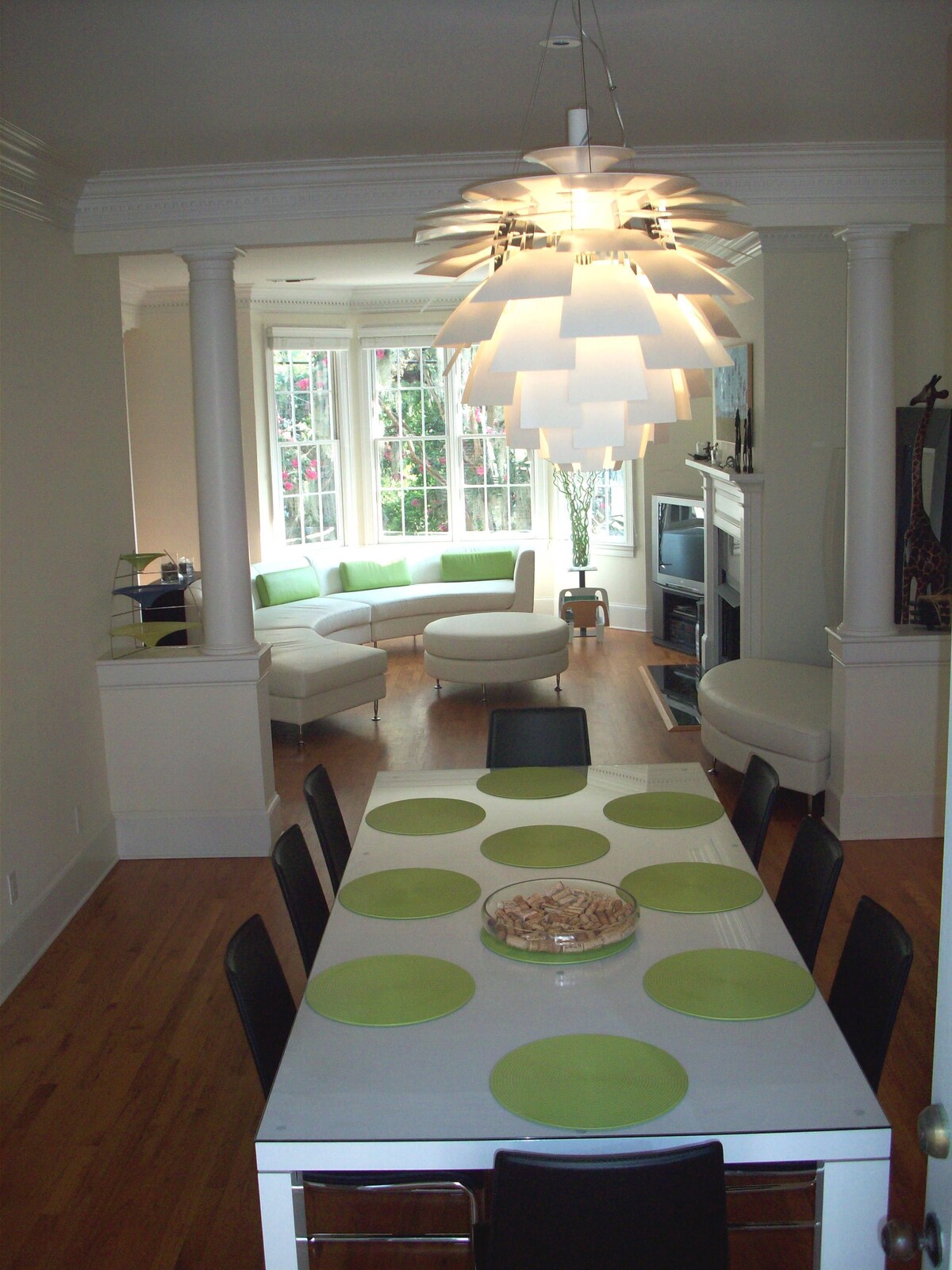 Contemporary Townhouse on Forsyth Park in the Historic District