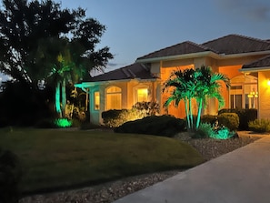 Outdoor color changing lighting