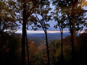 Fall sunset