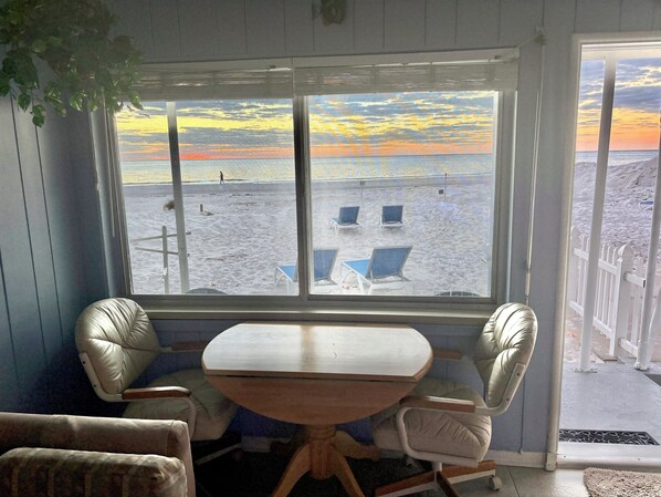 Spectacular views of the golden beaches of Indian Shores and the Gulf of Mexico!