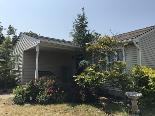 Front side of house