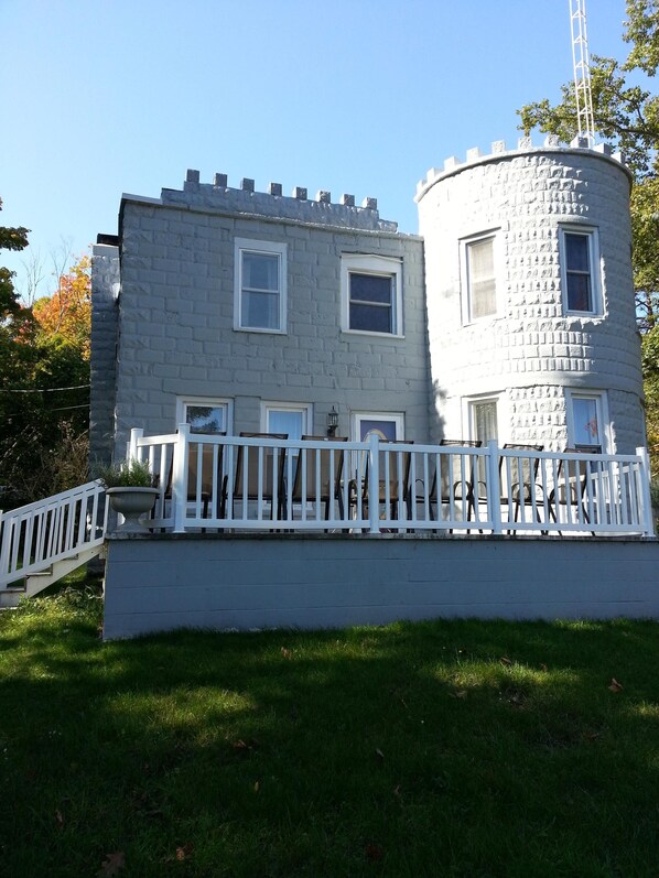 The historic Castle House