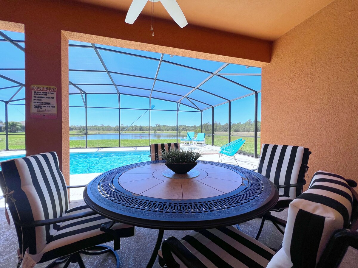 Beautiful 5 Bed Gated Pool Home At Watersong Resort