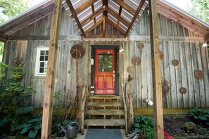 Upstairs entrance. The Back Door is actually the front.