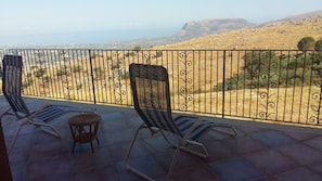 View from the terrace on the Gulf of Castellammare