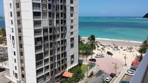 Beach View from the Balcony!