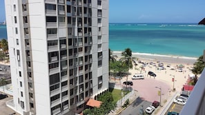 Beach View from the Balcony!