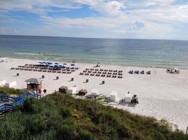 beach view from your balcony