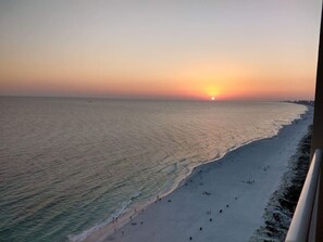 Sun set from your balcony