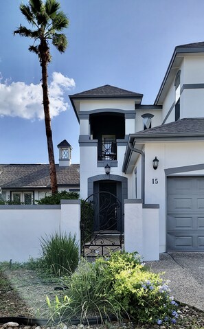 main entrance to the home