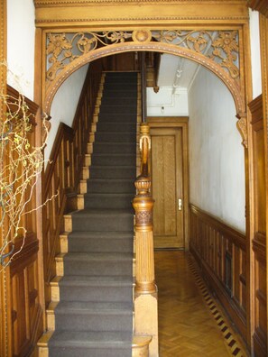 Door to Studio in the rear.
