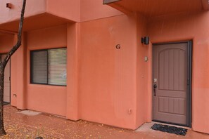 Front of our Unit G Townhome