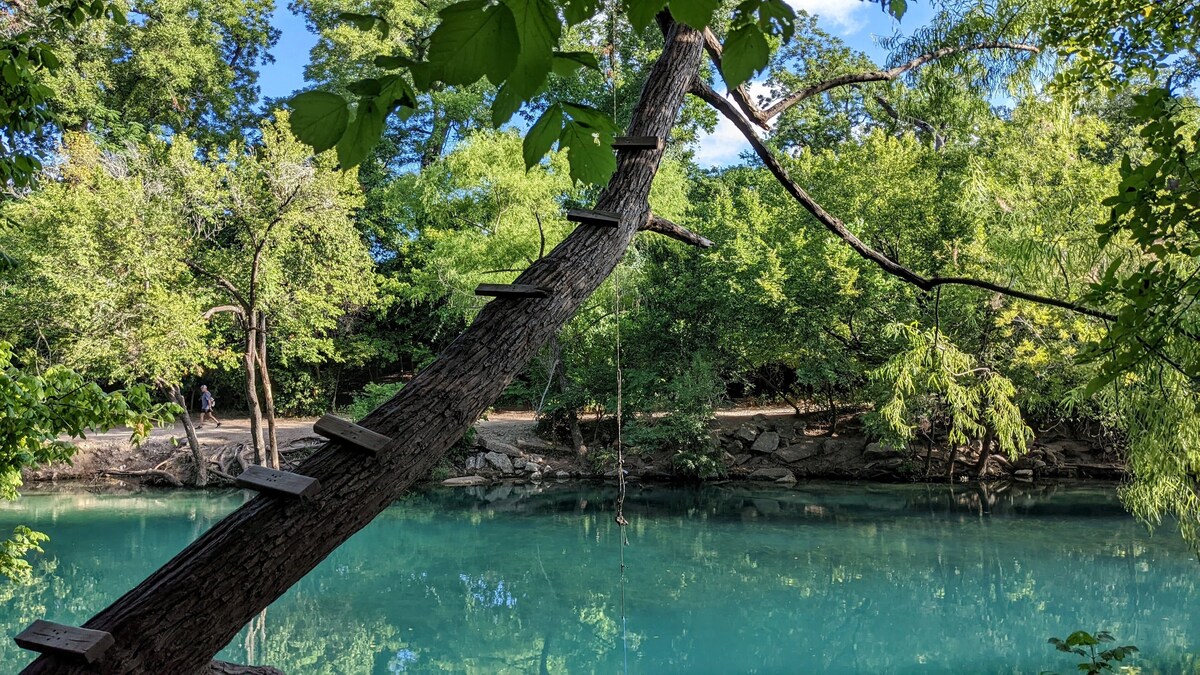 SWIM 3 ACRE Spring fed pool!! -Hiking trail heads ALL HERE RIGHT ACROSS STREET.