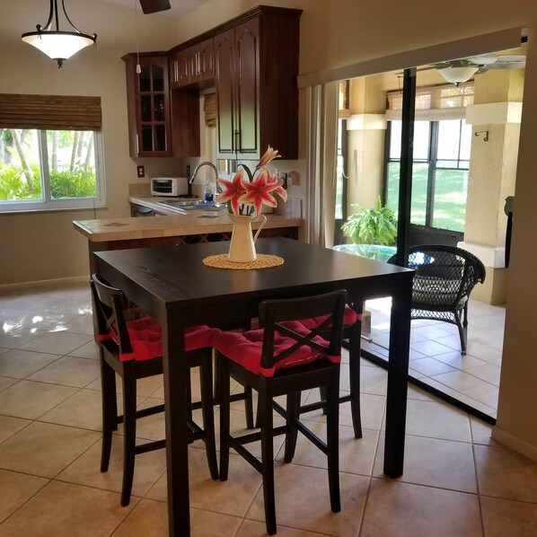 Dining and Kitchen Area
