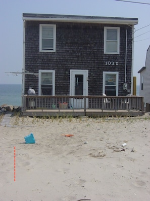 Back of house and deck