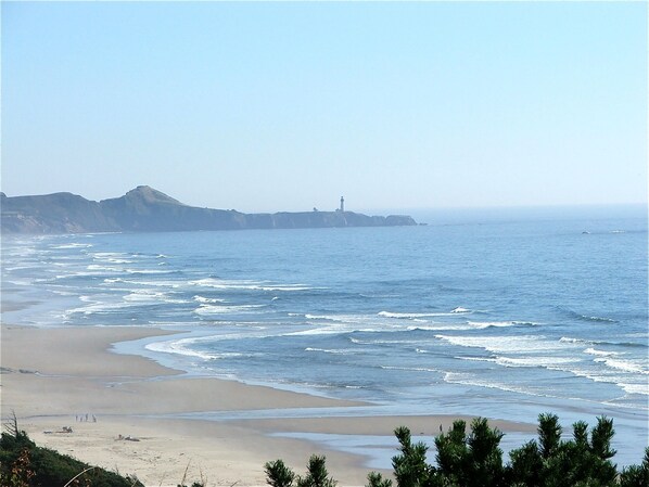 Yaquina Head Lighthouse from The Hideaway!