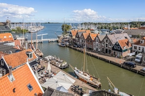 The location of our canal house at the ancient harbour.