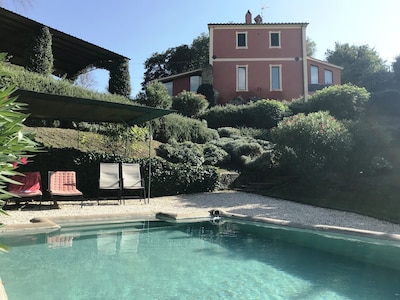 The red house on the roman arch with private pool all for you