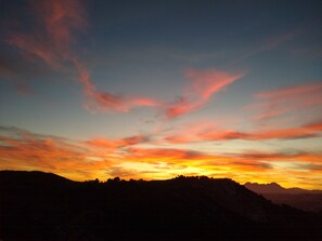 One of many beautiful sunsets