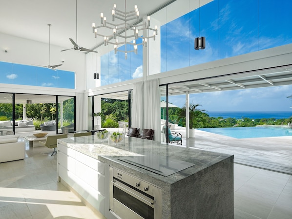 Main living space at Atelier House