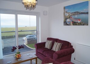 Lounge, with comfortable sofas and stunning views